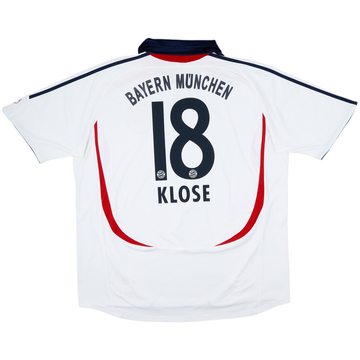 2006-07 Bayern Munich Away Shirt Klose #18 - 6/10 - (XXL)