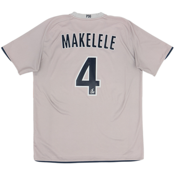 Camiseta de visitante del Paris Saint-Germain 2008-09 Makelele #4 - 6/10 - (L)
