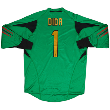 2004-05 AC Milan GK Shirt Dida #1 - 8/10 - (L)