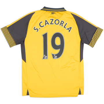Camiseta de visitante del Arsenal 2016-17 S.Cazorla #19 - 9/10 - (L)