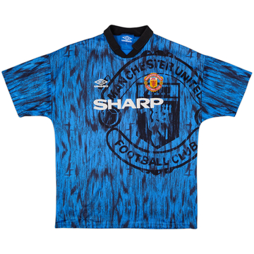 1992-93 Manchester United Camiseta Visitante - 9/10 - (XL)