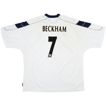 1999-00 Manchester United Third Shirt Beckham #7 - 7/10 - (XXL)