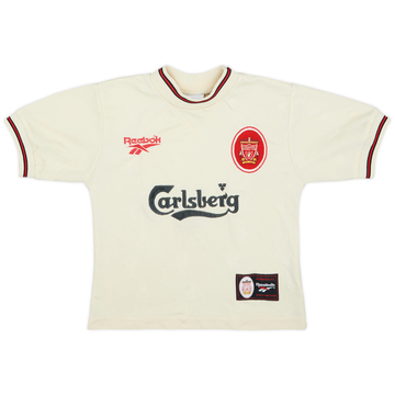 1996-97 Liverpool Away Shirt - 8/10 - (6-7 Years)