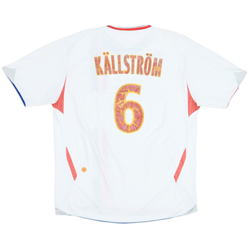 Camiseta de local del Lyon 2006-07 Kallstrom #6 - 4/10 - (L)