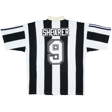 1995-97 Newcastle Home Shirt Shearer #9 - 8/10 - (L)