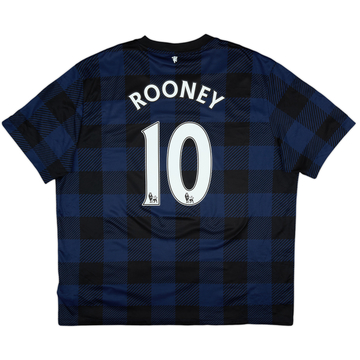2013-14 Manchester United Away Shirt Rooney #10 - 5/10 - (XXL)