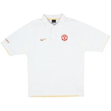 2006-07 Manchester United Nike Polo Shirt - 8/10 - (M)