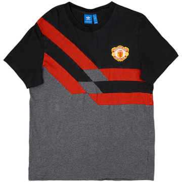 2016-17 Manchester United adidas Retro Cotton Tee - 9/10 - (L)