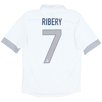 Camiseta de visitante de France 2012-13 Ribery #7 - 6/10 - (S)