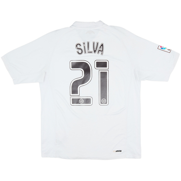 2006-07 Valencia Home Shirt Silva #21 - 5/10 - (L)