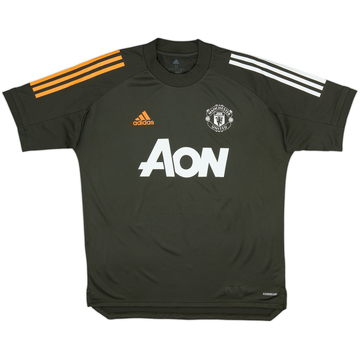 2020-21 Manchester United adidas Training Shirt - 6/10 - (M)