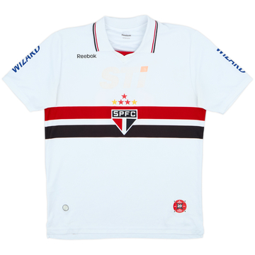2012 Sao Paulo Home Shirt #10 - 4/10 - (XL.Boys)