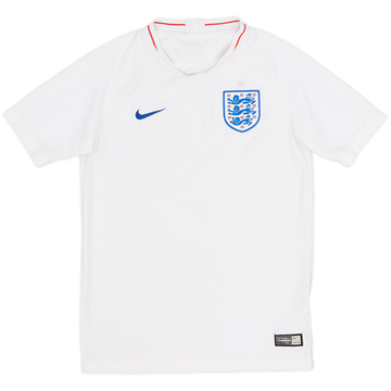 2018-19 England Home Shirt - 8/10 - (M.Boys)