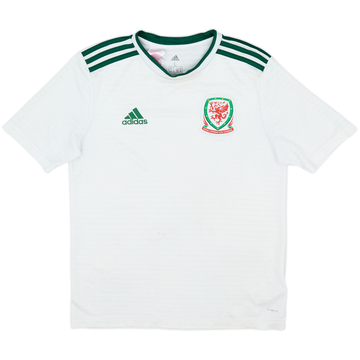 2018-19 Wales Away Shirt - 7/10 - (L.Boys)