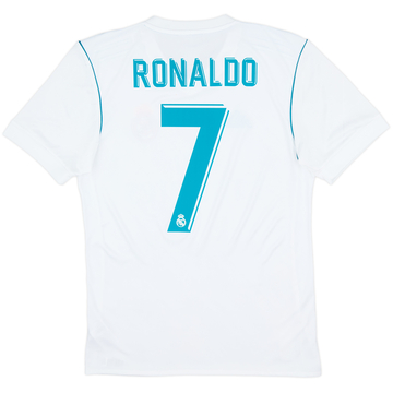 2017-18 Real Madrid Home Shirt Ronaldo #7 - 8/10 - (S)