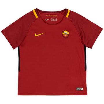 Camiseta de local del Roma 2017-18 - 9/10 - (5-6 Años)