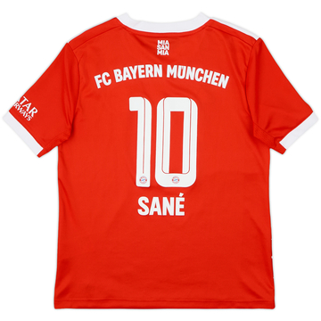 Camiseta de local del Bayern Munich 2022-23 Sane #10 - 9/10 - (Niños M)