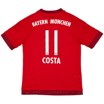 2015-16 Bayern Munich Home Shirt Costa #11 - 8/10 - (M.Boys)
