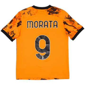 2020-21 Juventus Third Shirt Morata #9 - 10/10 - (M.Boys)