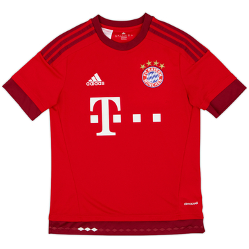 2015-16 Bayern Munich Home Shirt - 8/10 - (L.Boys)