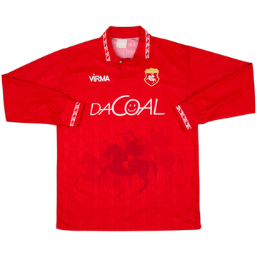 Camiseta de local del Ancona 1995-96 de manga larga - 9/10 - (L)