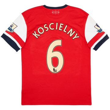 Camiseta de local del Arsenal 2012-14 Koscielny #6 - 6/10 - (M)