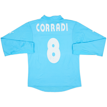 2002-03 Lazio Home L/S Shirt Corradi #8 - 6/10 - (L)
