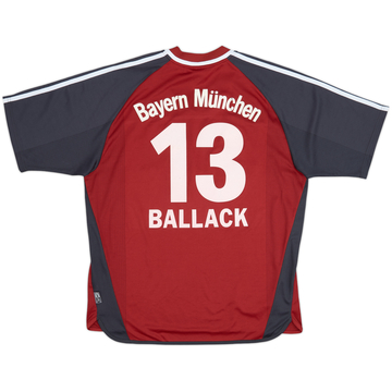 2002-03 Bayern Munich Home Shirt Ballack #13 - 4/10 - (L)
