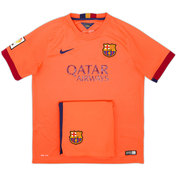 2014-15 Barcelona Away Shorts - 8/10 - (L.Boys)