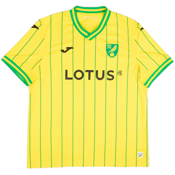 2022-23 Norwich Home Shirt - 9/10 - (XXL)
