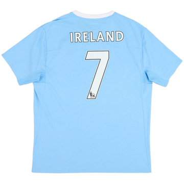 Camiseta de local del Manchester City 2009-10 Ireland #7 - 8/10 - (L)