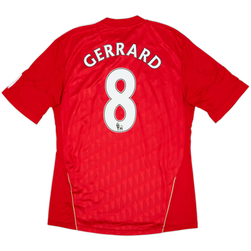 2010-12 Liverpool Local Camiseta Gerrard #8 - 7/10 - (M)