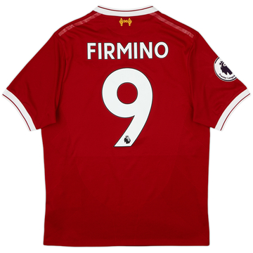 2017-18 Liverpool 125 Years Home Shirt Firmino #9 - 8/10 - (S)