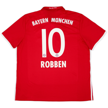 2016-17 Bayern Munich Home Shirt Robben #10 - 7/10 - (XL)