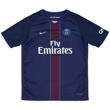 2016-17 Paris Saint-Germain Home Shirt - 8/10 - (XL.Boys)