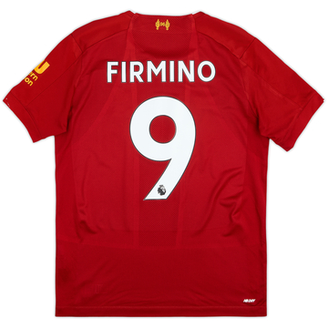 2019-20 Liverpool Home Shirt Firmino #9 - 7/10 - (S)