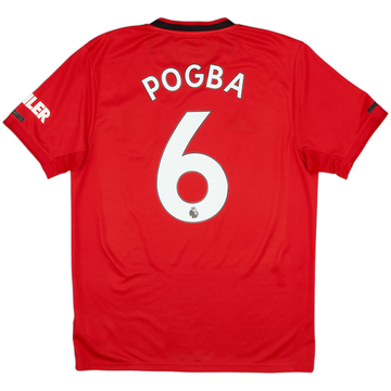 2019-20 Manchester United Home Shirt Pogba #6 - 9/10 - (M)