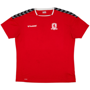 2020-21 Middlesbrough Hummel Training Shirt - 8/10 - (XXL)