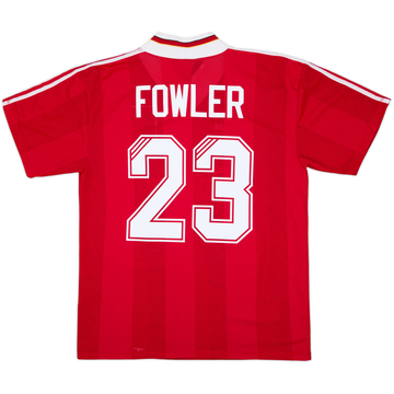 1995-96 Liverpool Home Shirt Fowler #23 - 8/10 - (L)