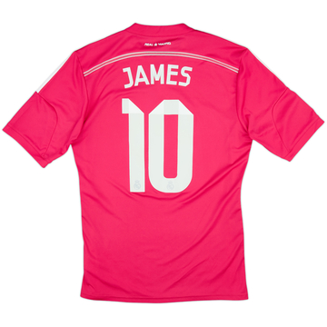 2014-15 Real Madrid Away Shirt James #10 - 7/10 - (M)