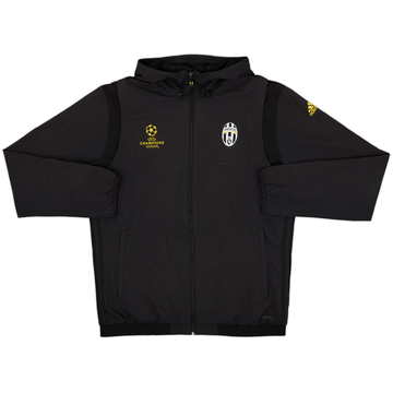 2016-17 Juventus adidas CL Hooded Track Jacket - 6/10 - (L)