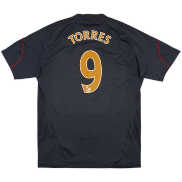 2009-10 Liverpool Away Shirt Torres #9 - 5/10 - (XL)