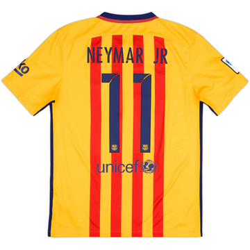 2015-16 Barcelona Away Shirt Neymar #11 - 8/10 - (M)