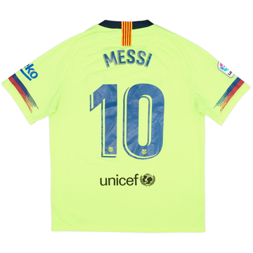 2018-19 Barcelona Camiseta Visitante Messi #10 - 8/10 - (L)