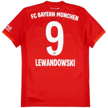2019-20 Bayern Munich Home Shirt Lewandowski #9 - 10/10 - (S)