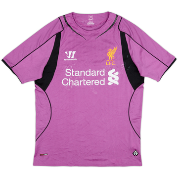 2014-15 Liverpool GK Shirt - 3/10 - (S)