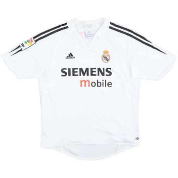 Camiseta de local del Real Madrid 2004-05 - 6/10 - (M. Niños)