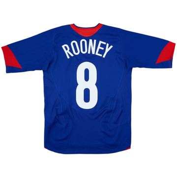 2005-06 Manchester United Away Shirt Rooney #8 - 8/10 - (XL.Boys)