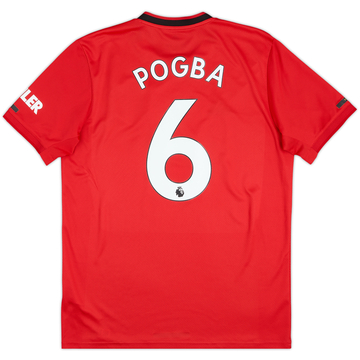 2019-20 Manchester United Home Shirt Pogba #6 - 10/10 - (L)