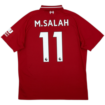 2018-19 Liverpool Home Shirt M.Salah #11 - 6/10 - (M)
